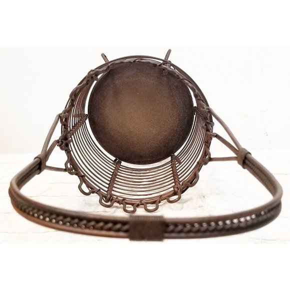 Southern Living Home Farmhouse Metal Wire Wine Caddy Holder Rustic Utensil Candl - Picture 13 of 13